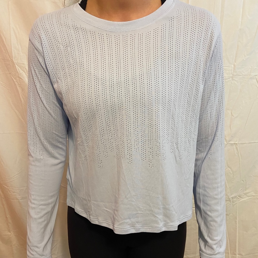 luluelmon Blue Train to Be Long Sleeve